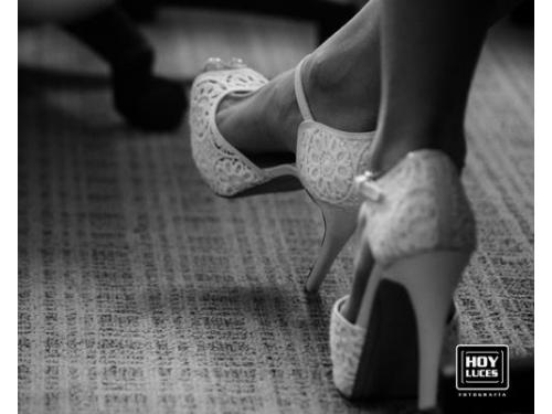 Zapatillas de la novia
