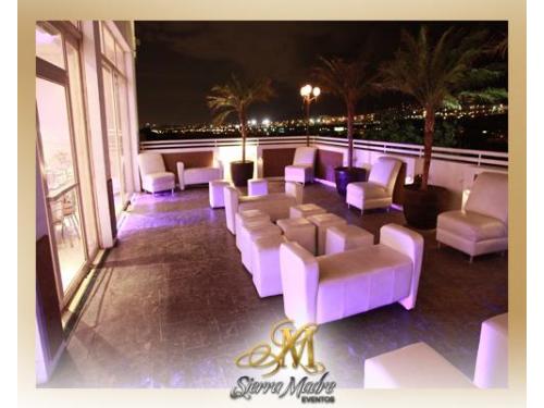 Salas lounge en la terraza