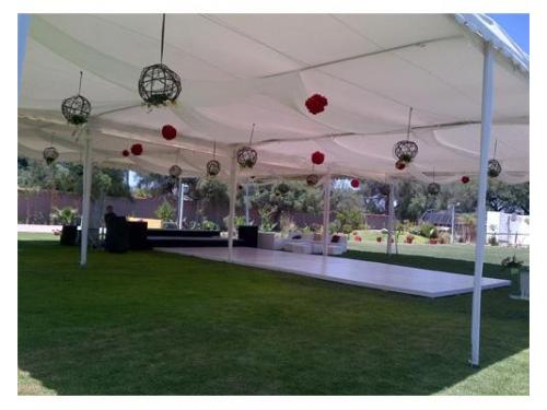 Espacio para  pista  de  baile