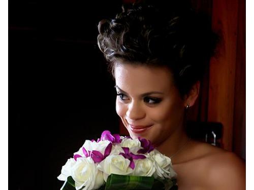 Felicidad de la novia