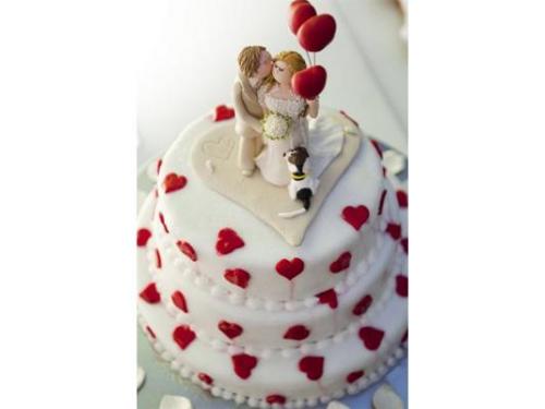 Corazones para los novios