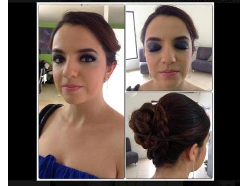 Maquillaje y peinado