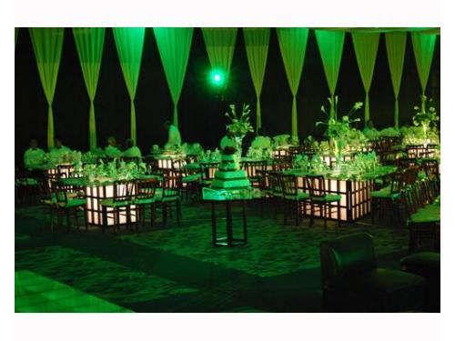 Excelente mobiliario y centros de mesa