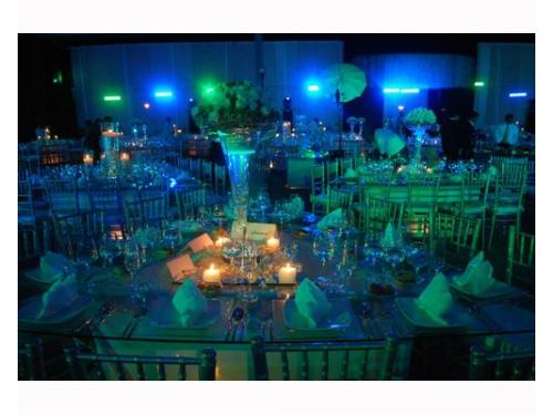 Iluminación de todo el lugar