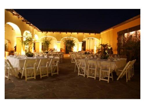 Iluminación en hacienda arandas