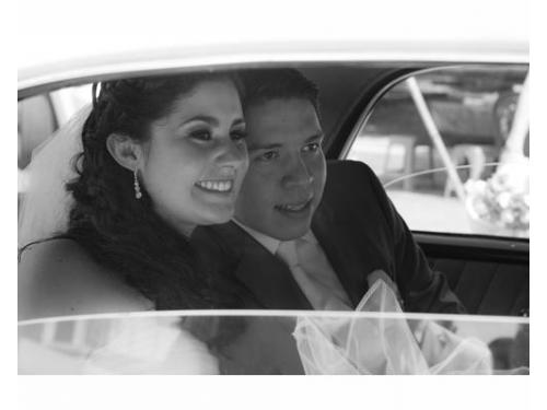 Arribando a la recepción