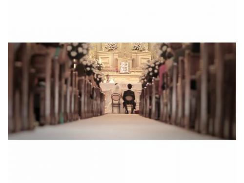 El momento de la ceremonia religiosa