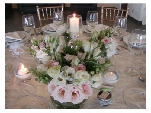 Centro de mesa floral