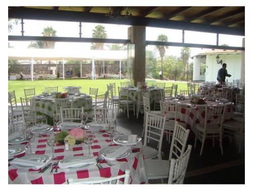 Montaje en el jardín