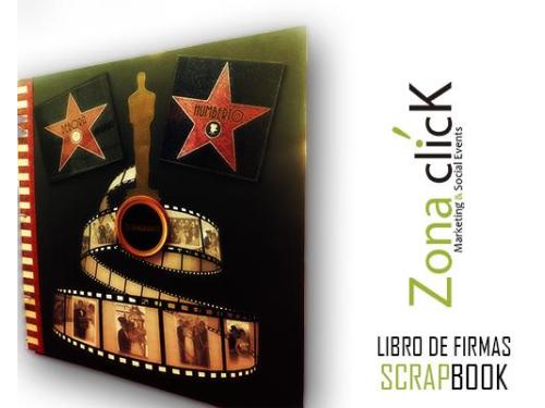 Libro de firmas scrapbook