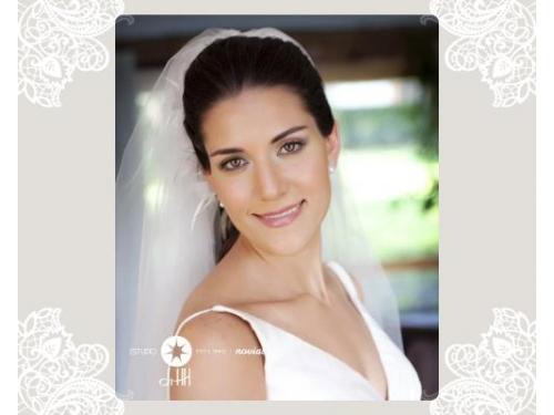 Peinado y maquillaje para novia