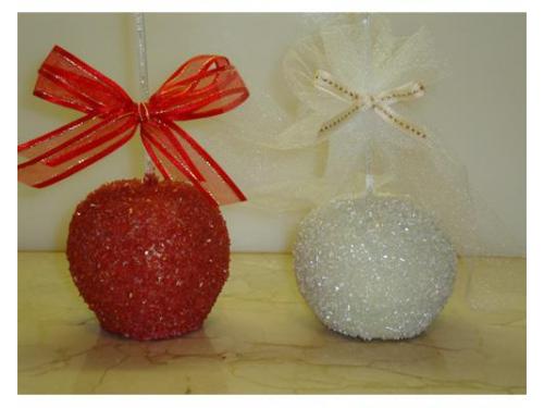 Manzana novio y novia