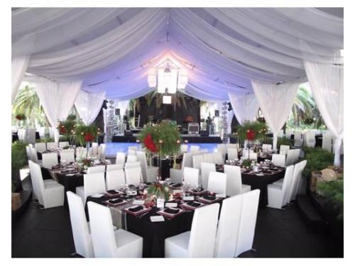 Montaje y decoración para la boda