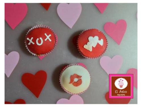 Cupcakes con fondant