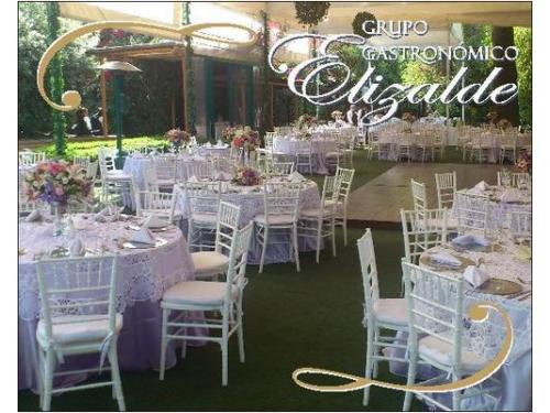 *servicio de alimentos en 4 tiempos (emplatados y decorados)