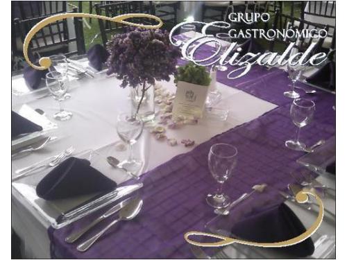 En grupo gastronómico elizalde, tenemos para ti gran variedad de opciones para que tu evento sea tan especial como tu