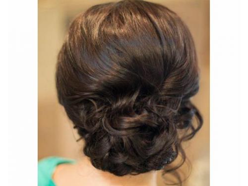 Chongo cabellos alrgo