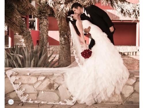 Fotografía de los novios