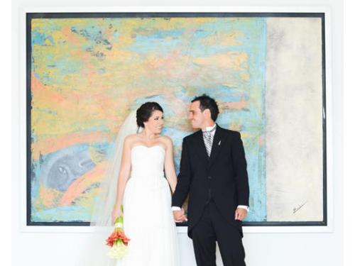 Sesión con los novios