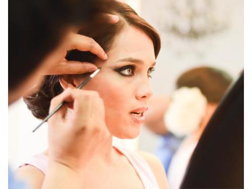 El momento del maquillaje