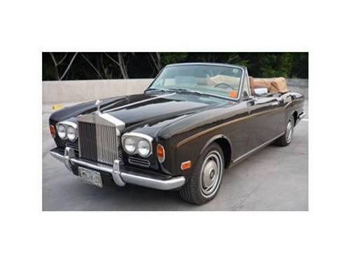 Rolls royce convertible corniche 1972