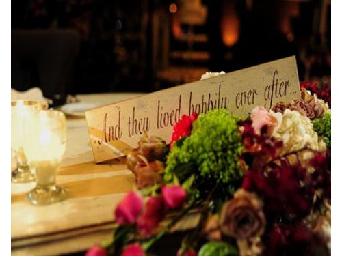 Decoración para tu boda