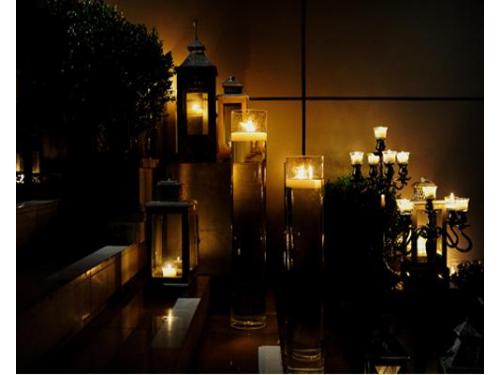 Iluminación romántica