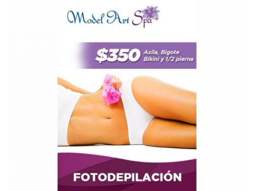 Fotodepilacion #axila #bigote #bikini y media pierna en $350