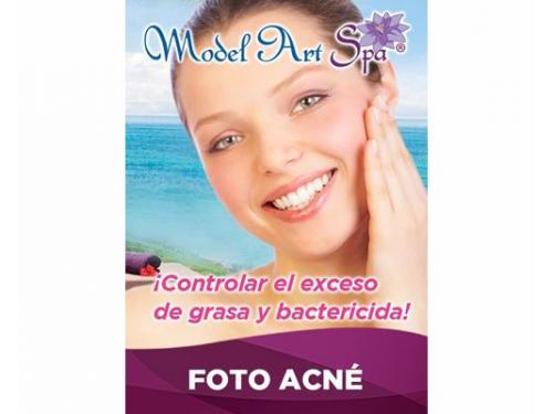 Fotoacne su objetivo es controlar el exceso de grasa y bactericida