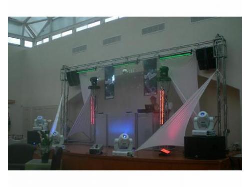 Escenario del dj