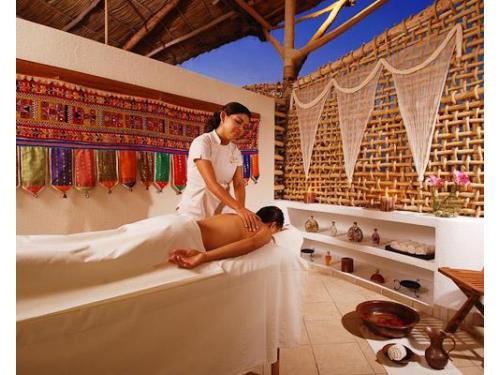Shakti spa - spa al aire libre.