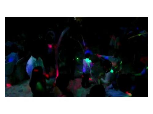 Iluminación láser y led