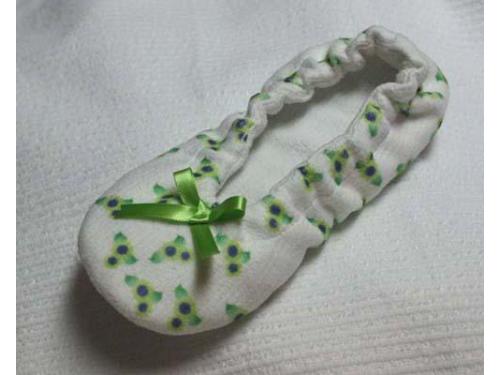 Pantuflas con girasoles