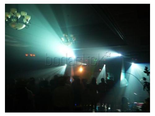 Se diseña la iluminación de acuerdo al evento