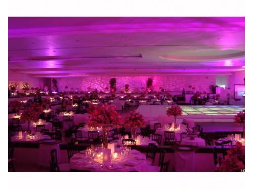 Centros de mesa iluminados