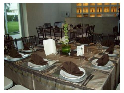 Mantelería exclusiva