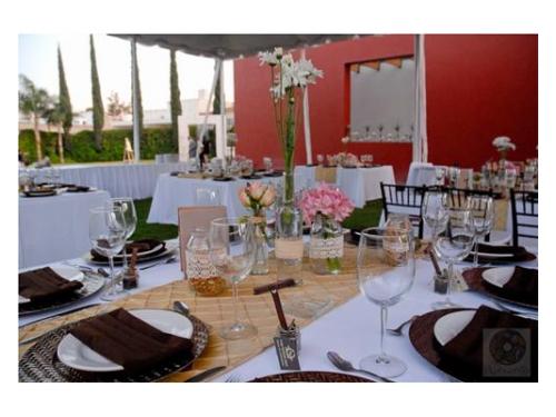 Vista a detalle de la mesa