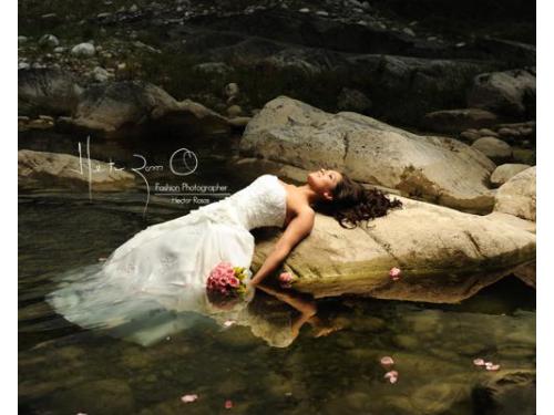 Fotografías trash the dress