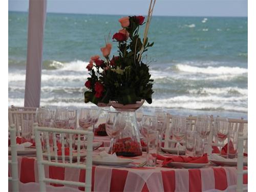 Tu recepción frente al mar