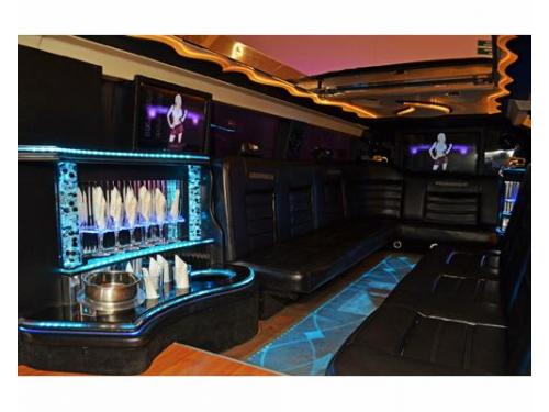 Interior de la hummer