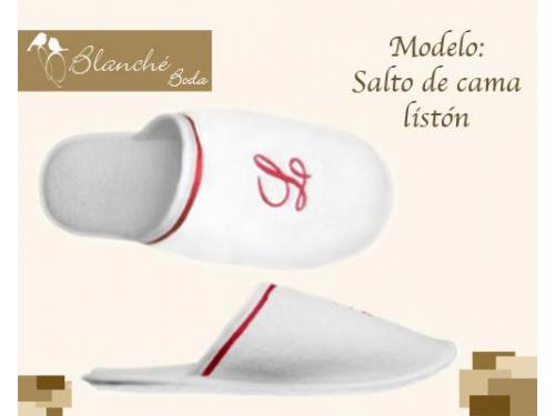 Lindas pantuflas con listón del color que quieras