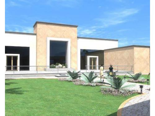 Jardín con terraza para tu evento