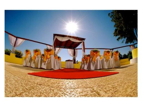 Todo listo para la ceremonia