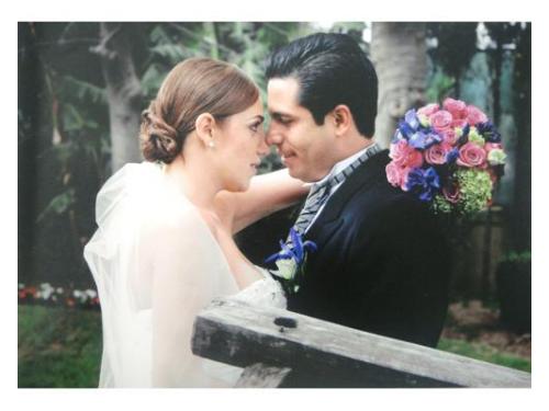 Peinado de novia recogido