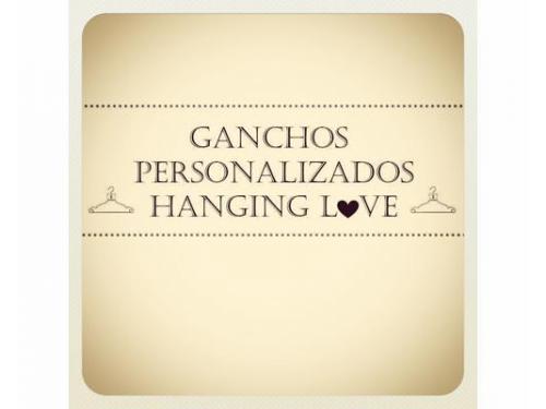 Hanging love ganchos personalizados