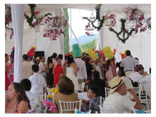 Ambientación perfecta para tu boda