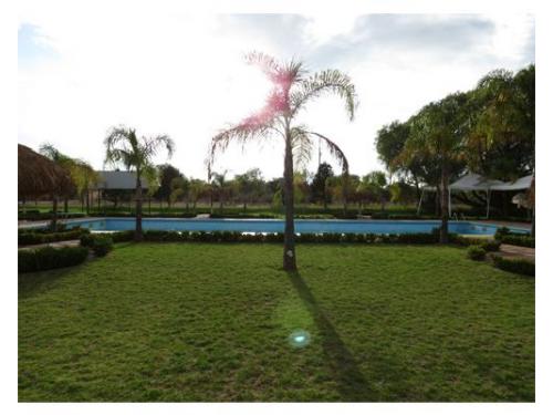 Hermosa vista de quinta los gonzález