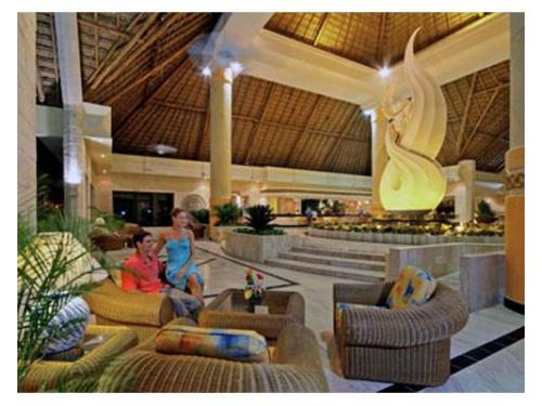 Lobby de bahía príncipe riviera maya