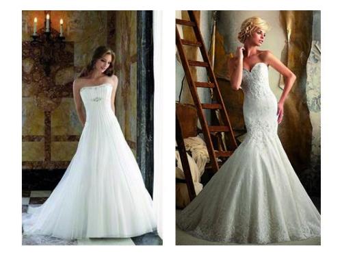 Vestidos clásicos y modernos