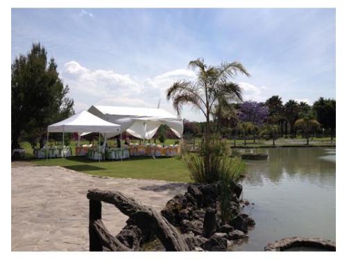 Montaje con carpa para tu boda